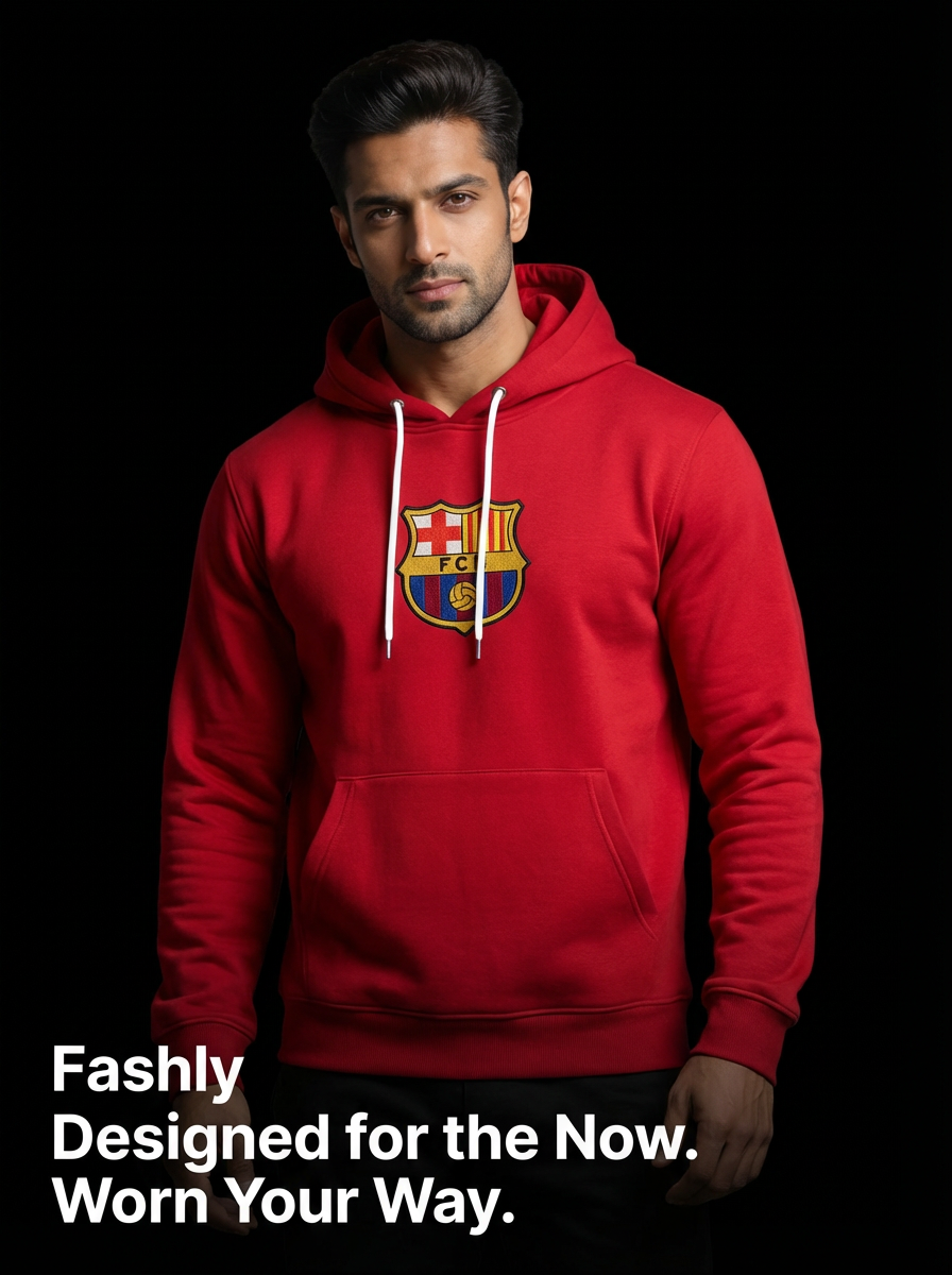 FASHLY Signature Red Hoodie